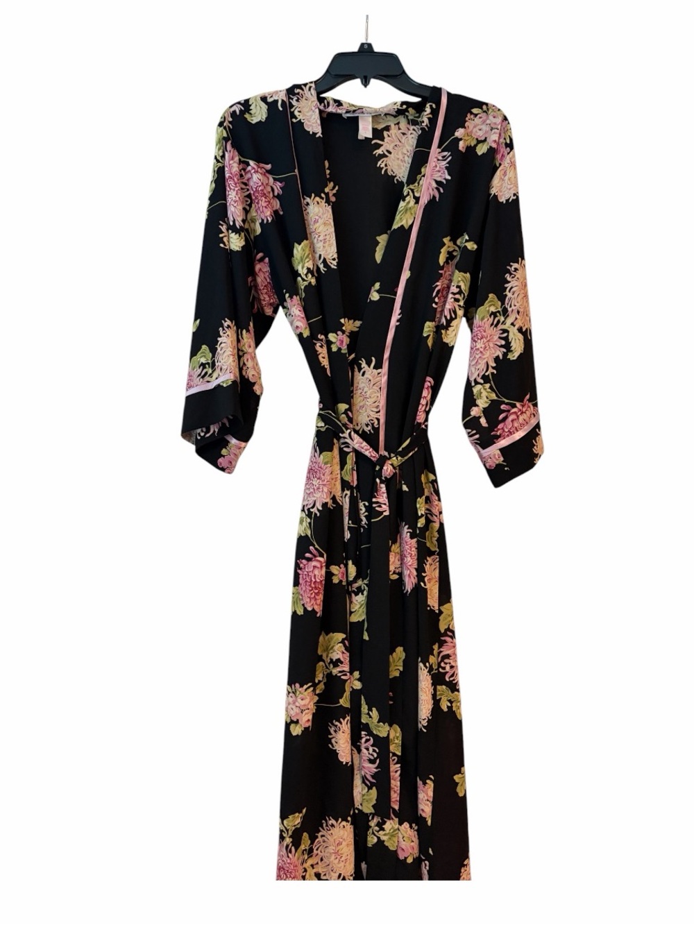 OSCAR DE LA RENTA pink label floral robe